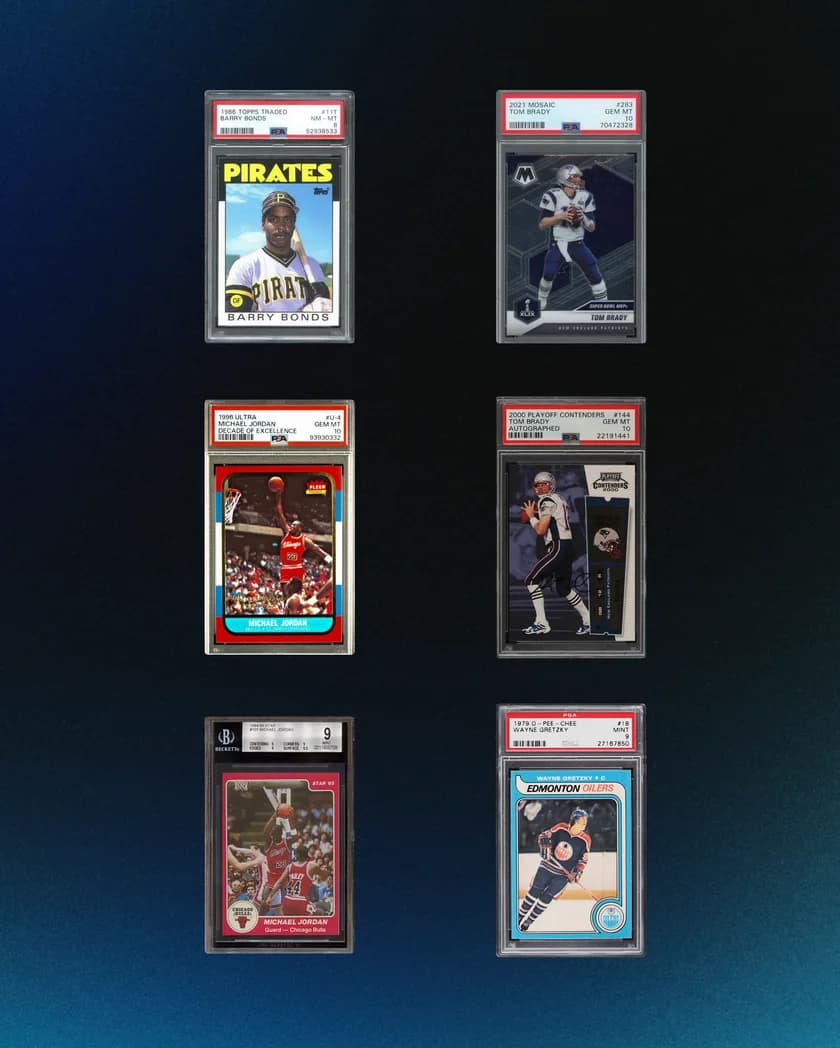 Graded sports cards from Michael Jordan to Tom Brady to Victor Wembanyama
