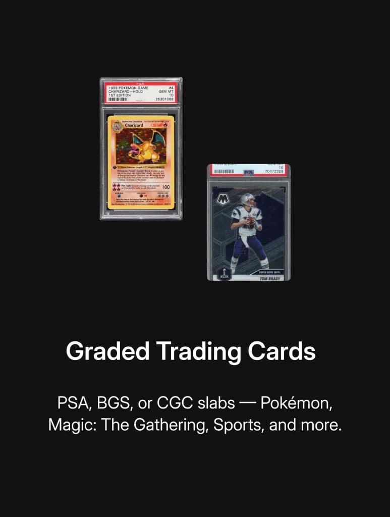 Graded trading cards