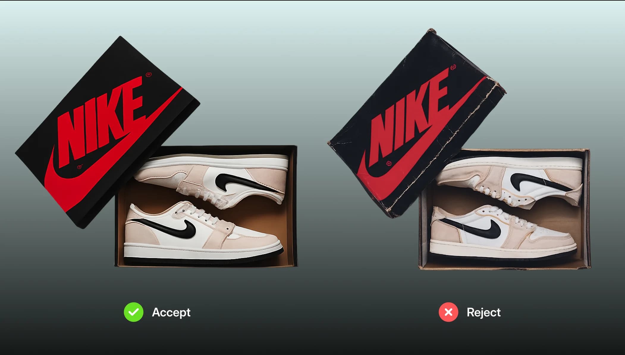 Sneaker brands we accept